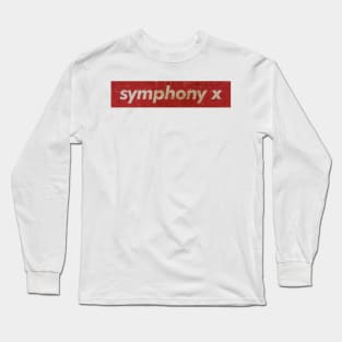 Symphony X - SIMPLE RED Long Sleeve T-Shirt